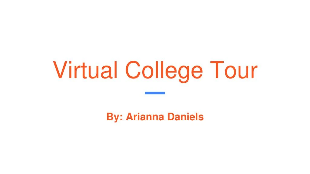 virtual college tour