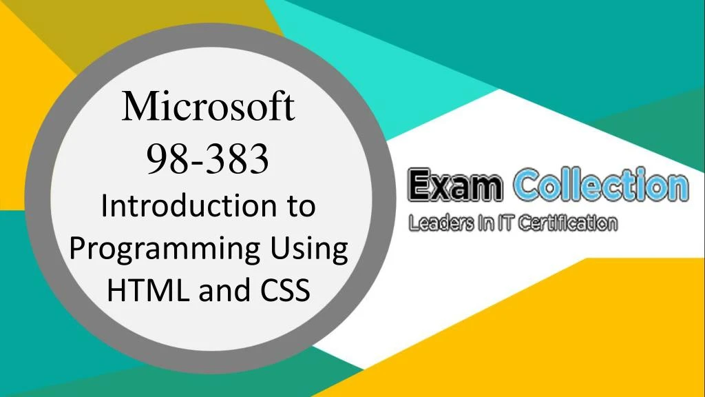 microsoft 98 383 introduction to programming
