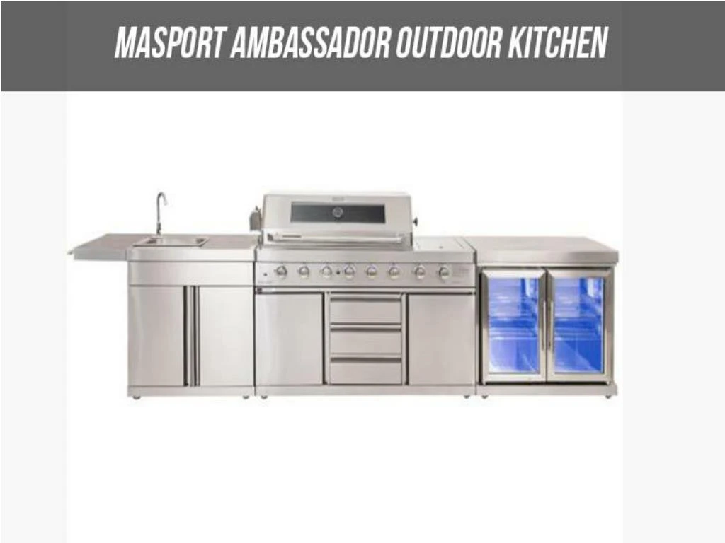 masport ambassador outdoor kitchen