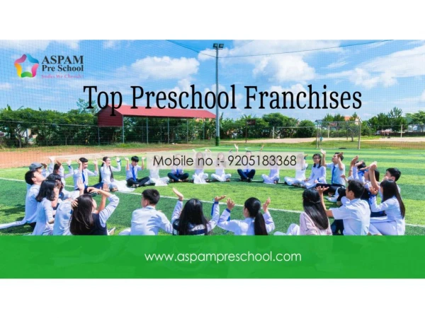 Top Preschool Franchises