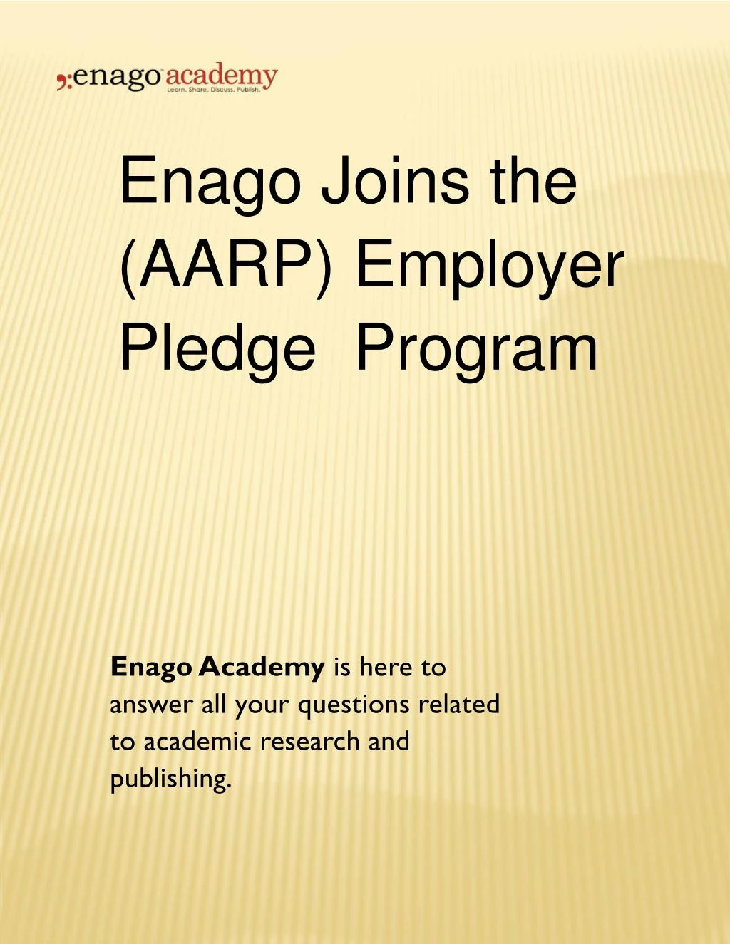 enago joins the aarp employer pledge program