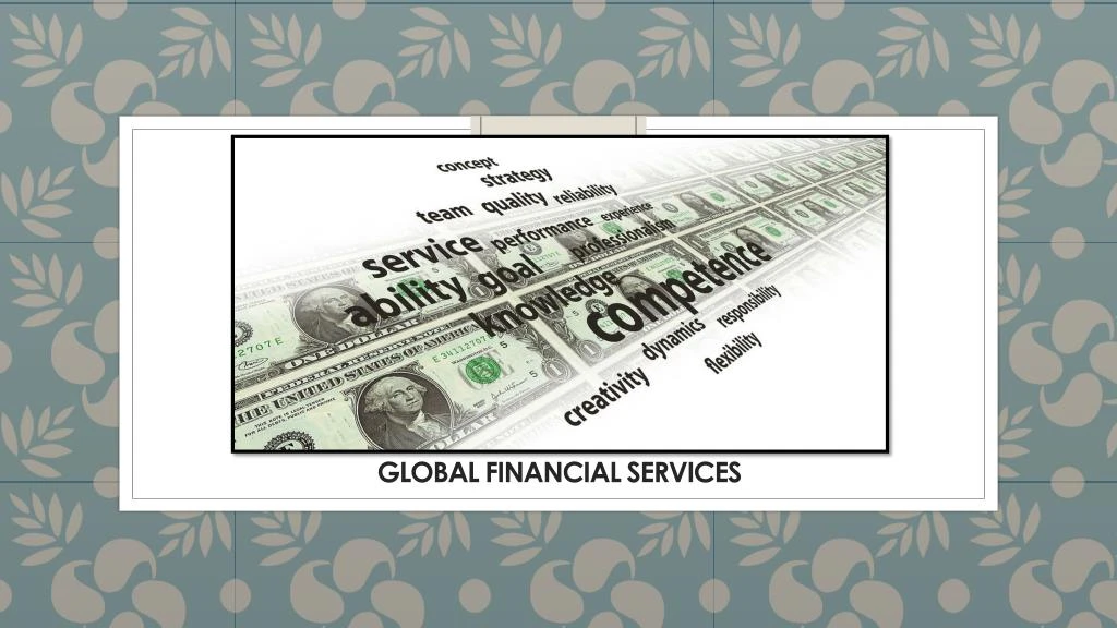 global financial services