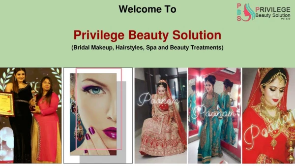 Bridal Makeup, Hairstyles, Spa and Beauty Treatments