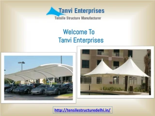 Tensile Structures - slide 1