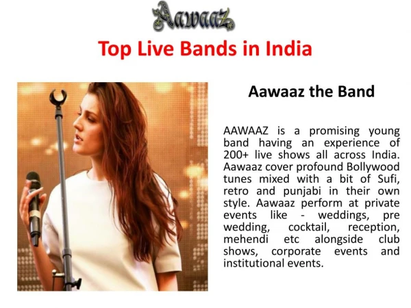 Top Live Bands in India || Live Bands for Corporate Event