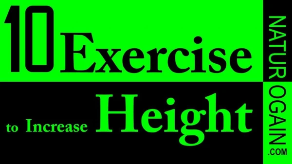 10 Proven Exercises to Grow Taller Increase Height after 20 Naturally