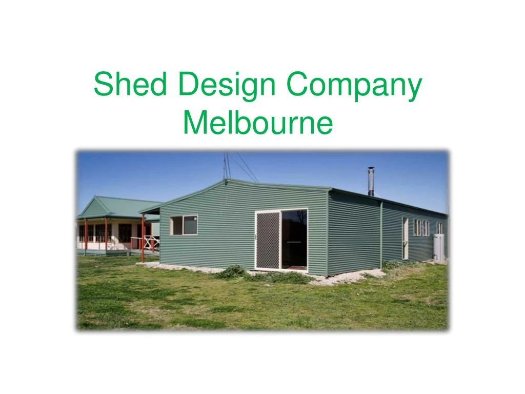 shed design company melbourne