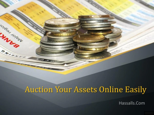 Auction Your Assets Online Easily