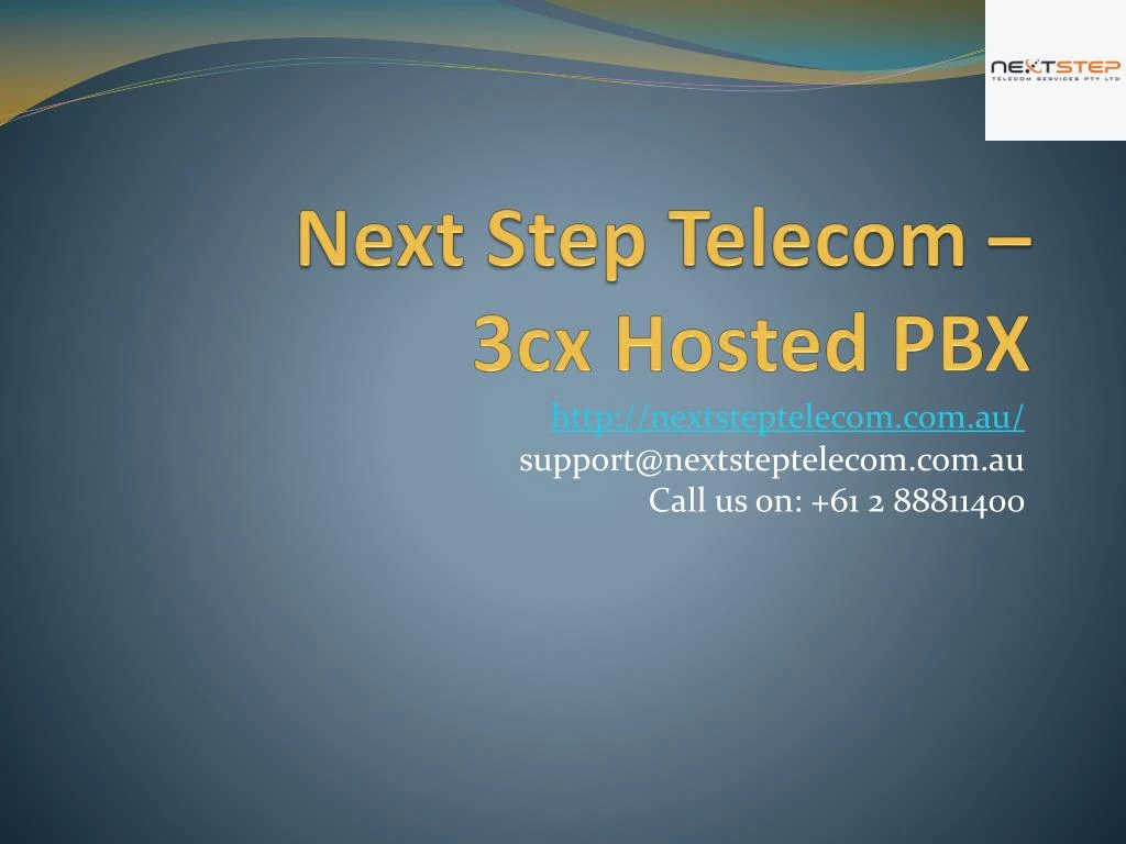 next step telecom 3cx hosted pbx