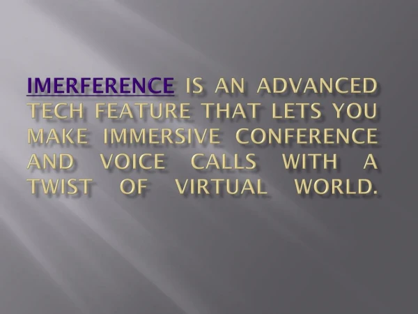 AR Conferencing Apps