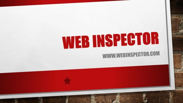 Comodo Web Inspector | Website Quality and Security Checkup
