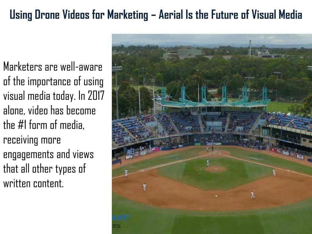 using drone videos for marketing aerial