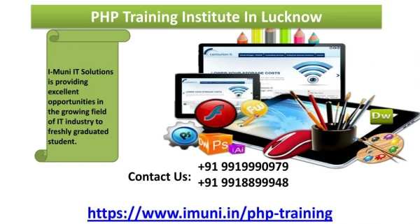 Obtain Live Project Training Via PHP Training Institute In Lucknow