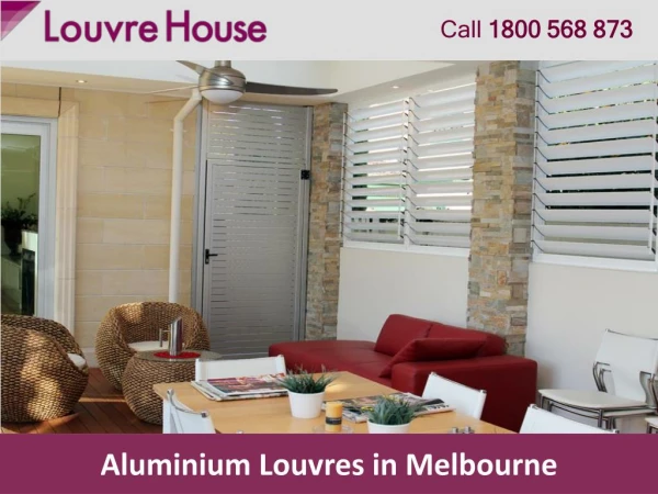 Aluminium Louvres in Melbourne