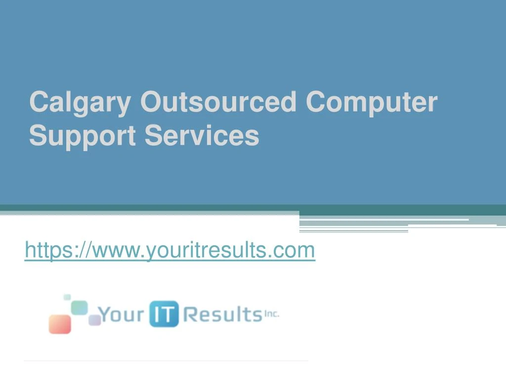 calgary outsourced computer support services