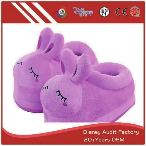 Pink Rabbit Slippers