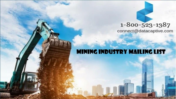 Mining Email List | Mining Mailing Database | Mining Contact Leads