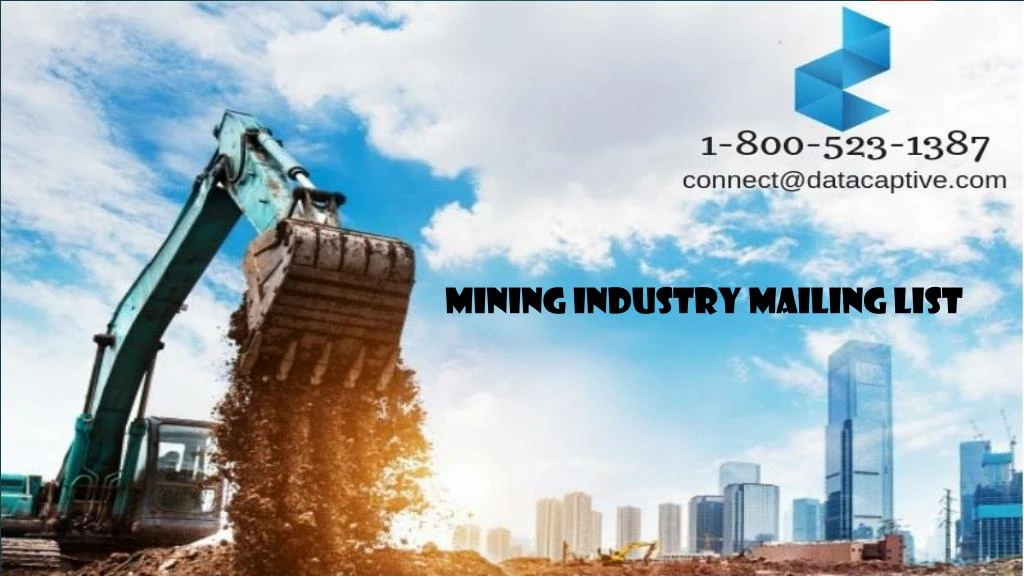 mining industry mailing list