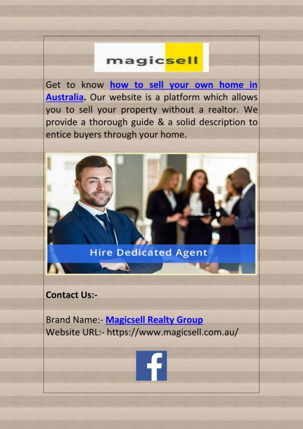 How to Sell Your Own Home in Australia | Magicsell