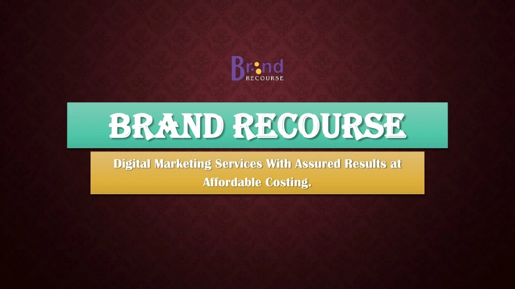 brand recourse brand recourse