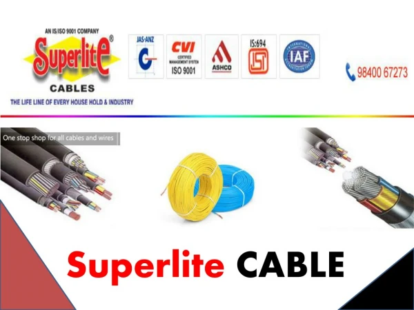 cable dealers in Chennai