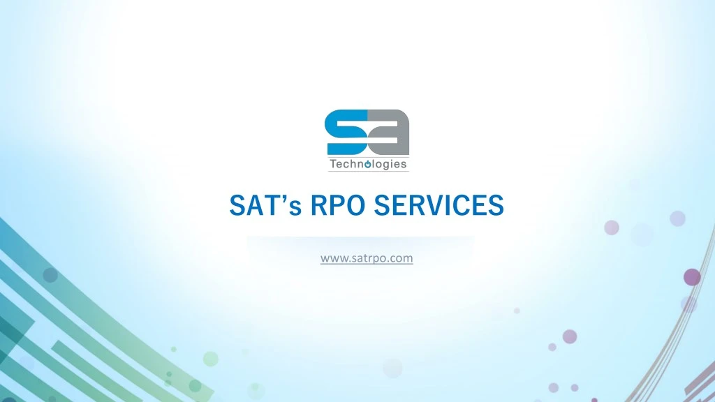 sat s rpo services