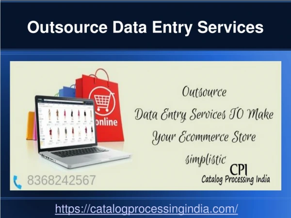 Outsource Data Entry Services to catalog-processing-india