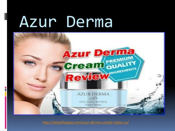 Azur Derma Anti Wrinkle Cream