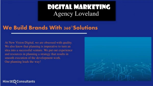 Digital Marketing Agency Loveland