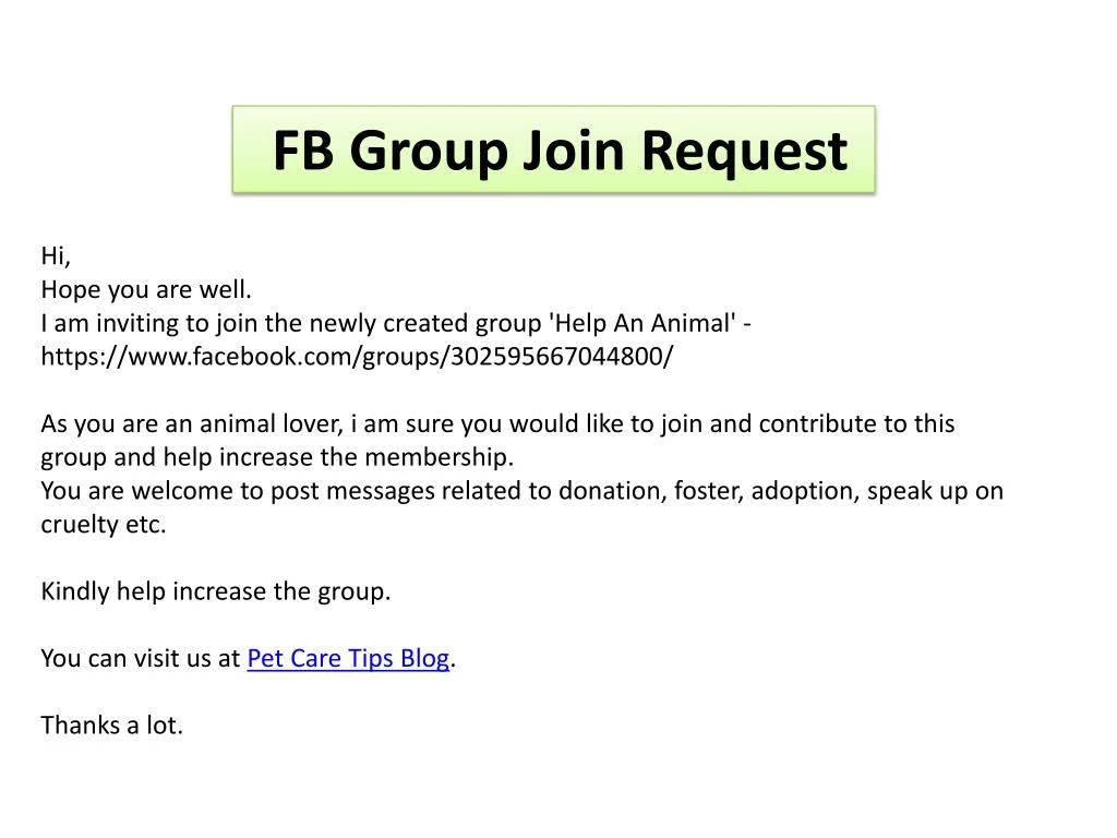 fb g roup join request
