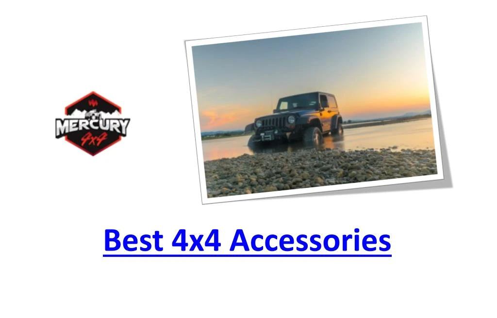 best 4x4 accessories