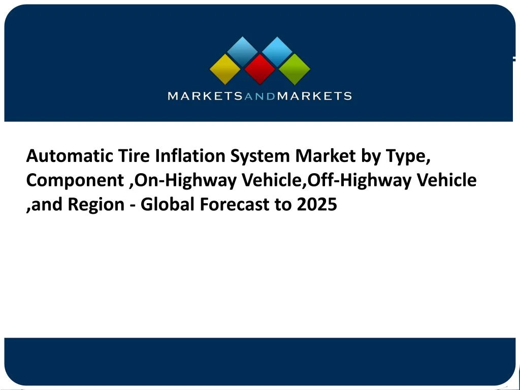 automatic tire inflation system market by type