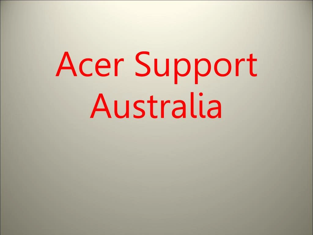 acer support australia