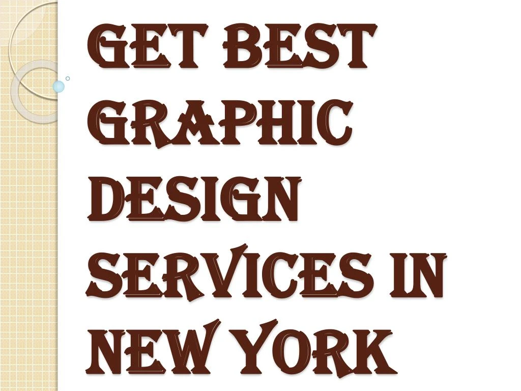 get best graphic design services in new york