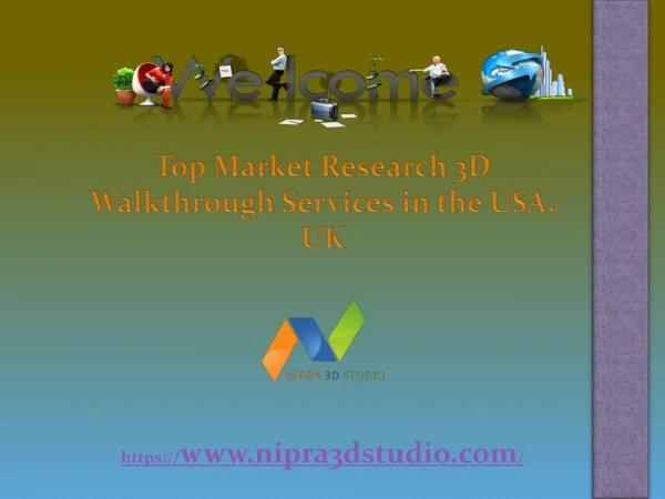 Top Market Research 3D Walkthrough Services in the USA, UK