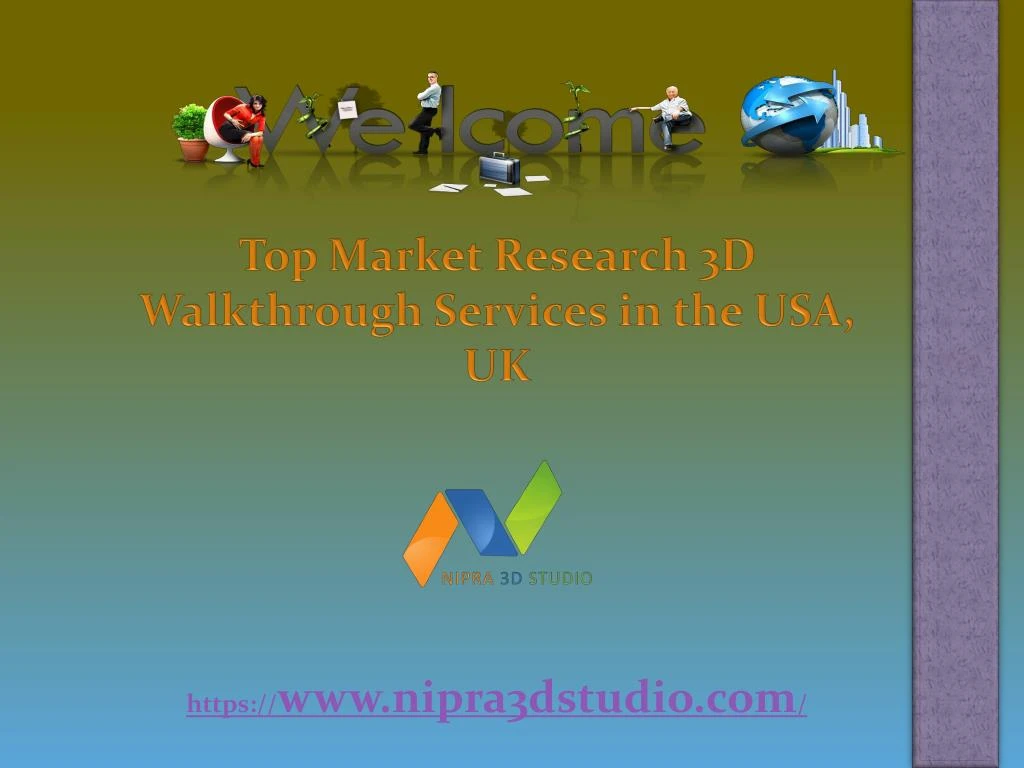 top market research 3d walkthrough services