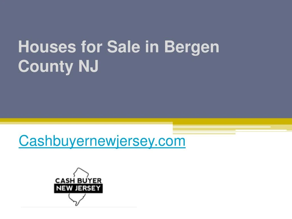 houses for sale in bergen county nj