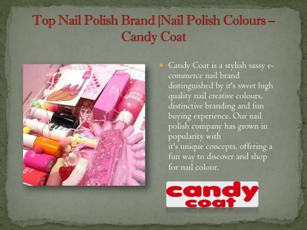 Top Nail Polish Brand |Nail Polish Colours –Candy Coat