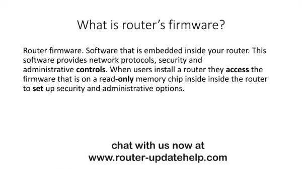 Support for Netgear router setup