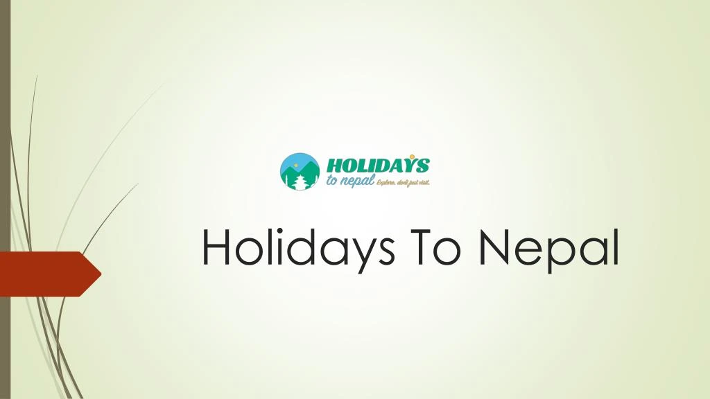 holidays to nepal