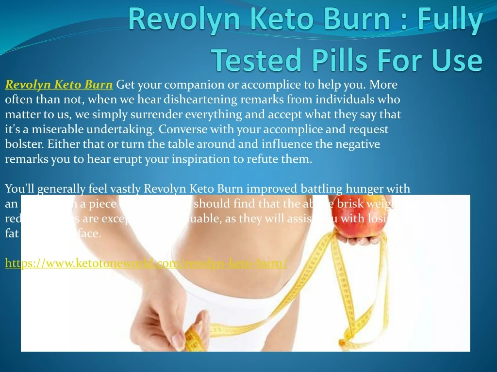 revolyn keto burn get your companion