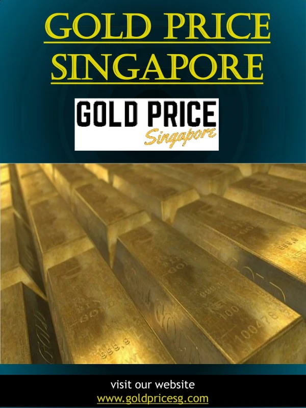 Gold Price Singapore