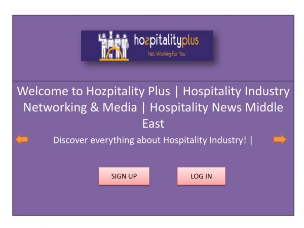 Hospitality News in UAE
