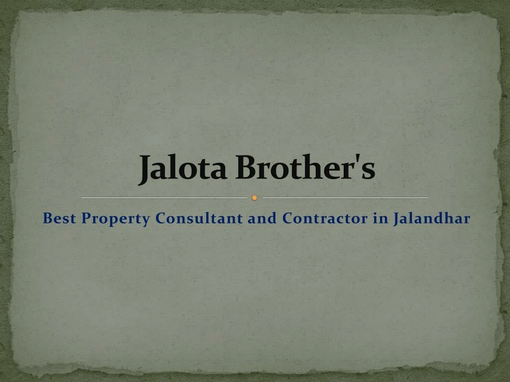 jalota brother s