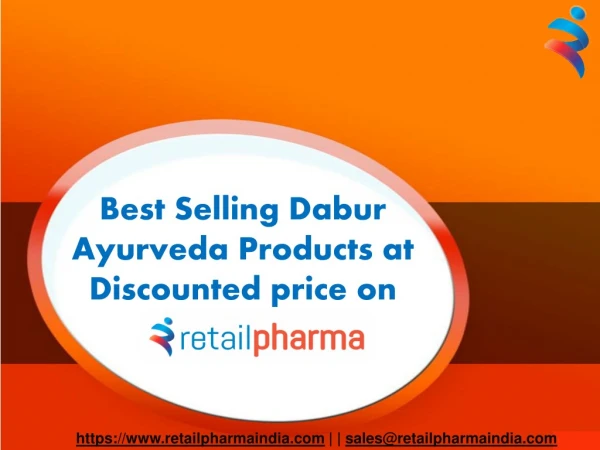 Best Selling Dabur Ayurveda Products at Discounted price on Retailpharma