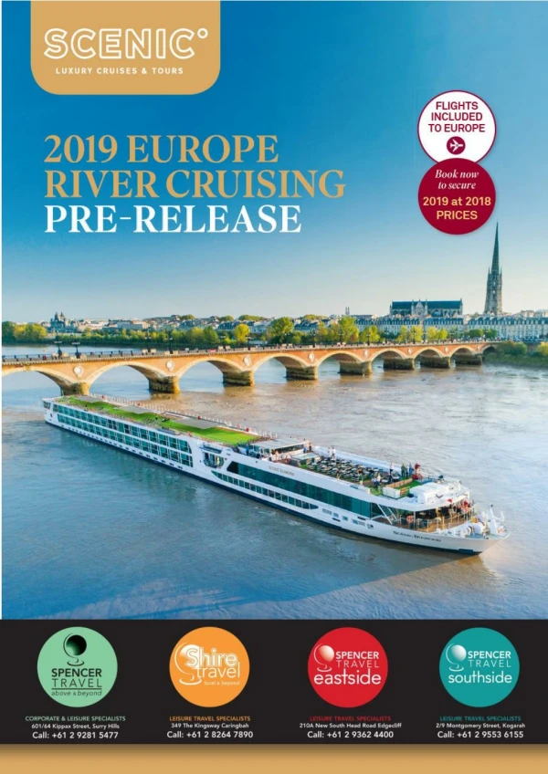 Scenic 2019 Europe River Cruising