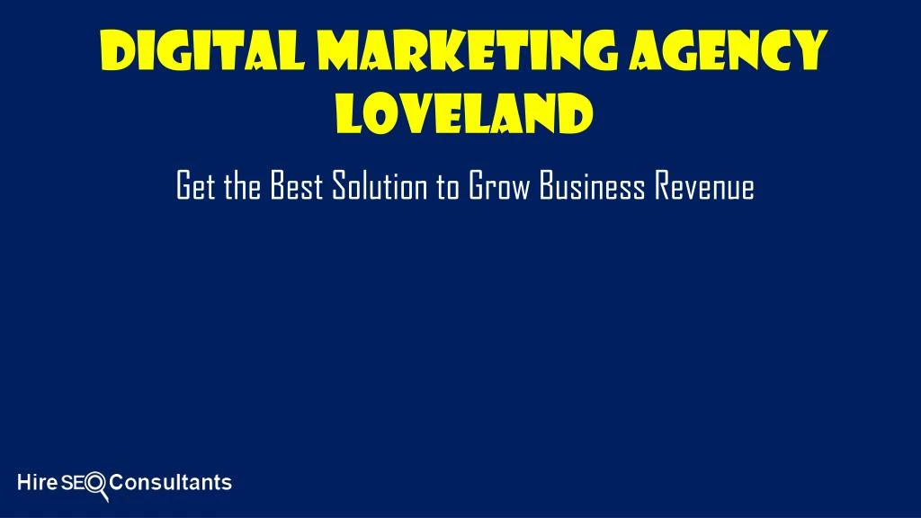 digital marketing agency loveland