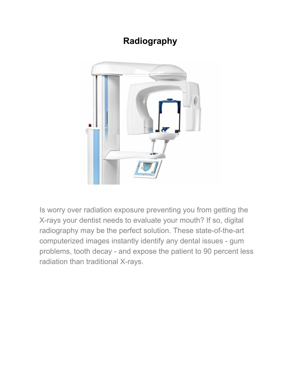 radiography