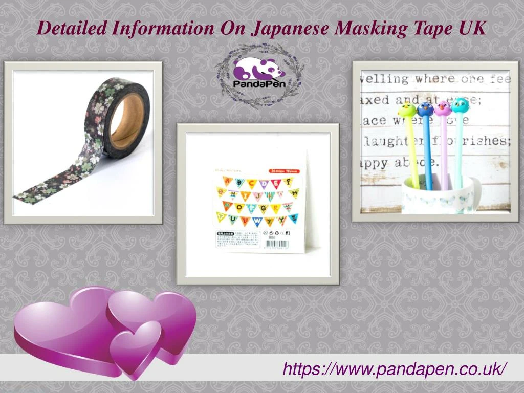 detailed information on japanese masking tape uk