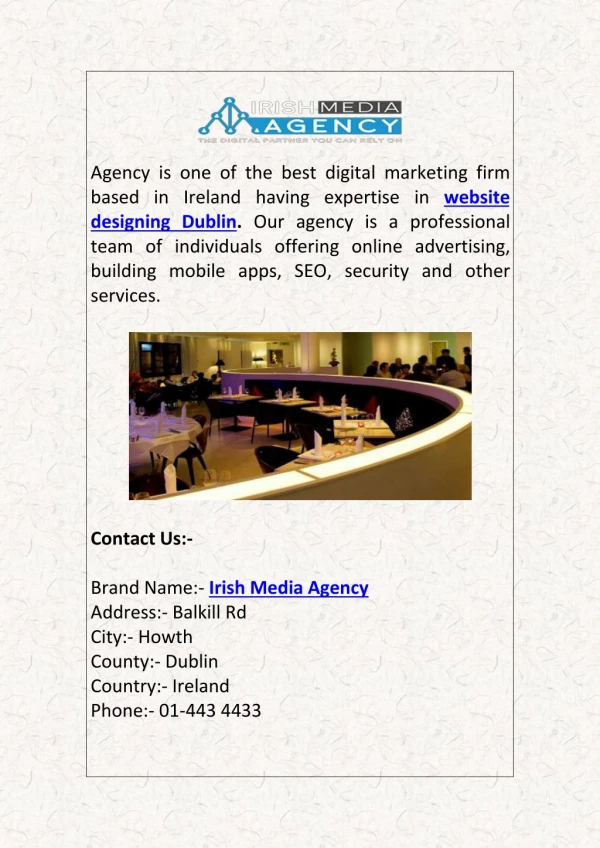 Web Design Agency in Dublin, Ireland | Irish Media Agency